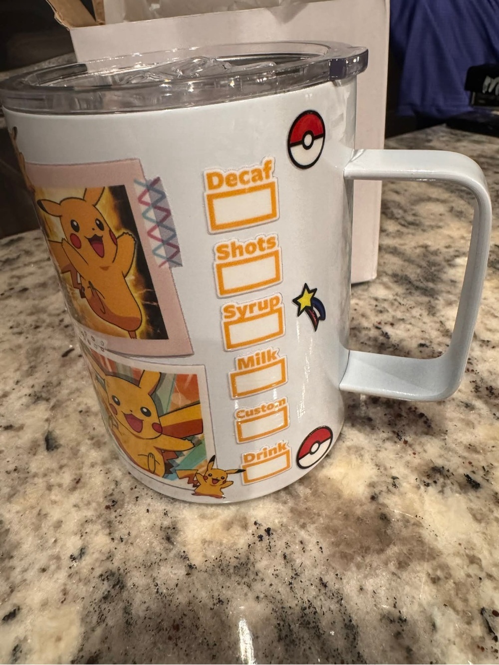 Starbucks x Pikachu tumblr NEW IN BOX - Picture 4 of 5